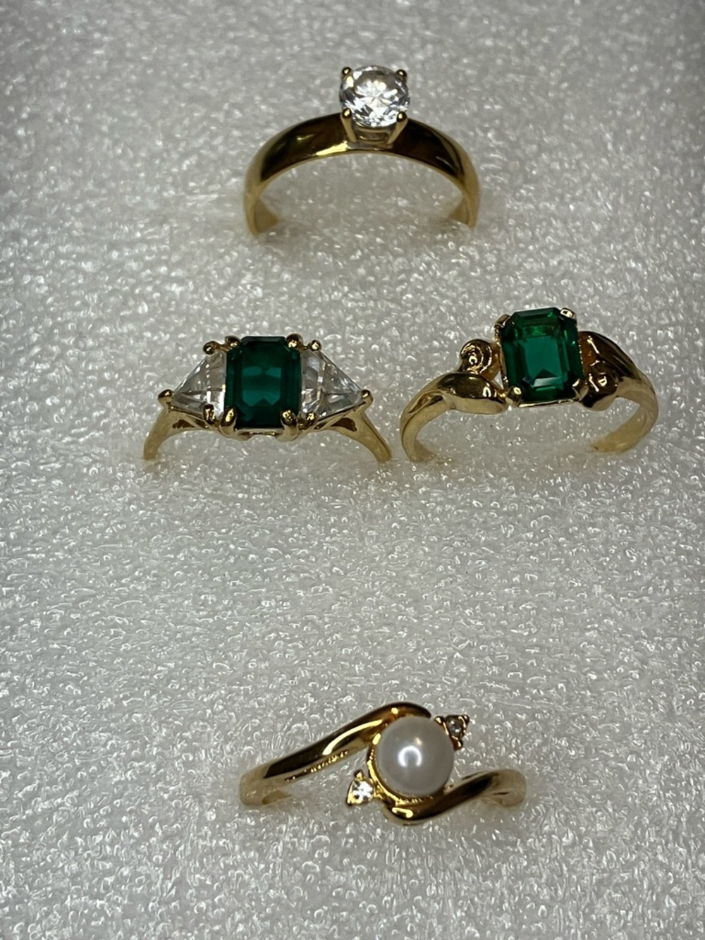 Gold Tone Rings Collection